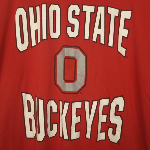 Ohio State Buckeyes Nike Men's Dri-Fit T-Shirt Size Large Red - Picture 3 of 14